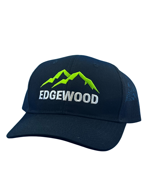 Edgewood Trucker Cap Black NW Custom Apparel