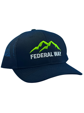 Federal Way Trucker Cap | Black
