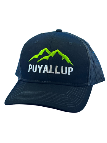 Puyallup Trucker Cap | Black/Grey