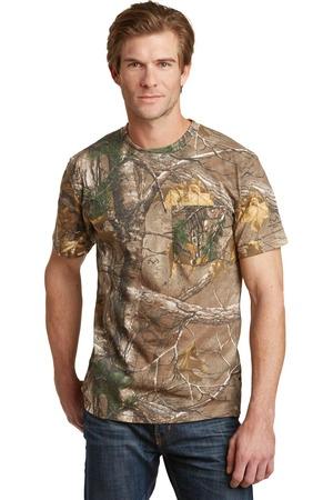 Image of Russell Outdoors - Realtree Explorer 100% Cotton T-Shirt with Pocket. S021R in Realtree Xtra color