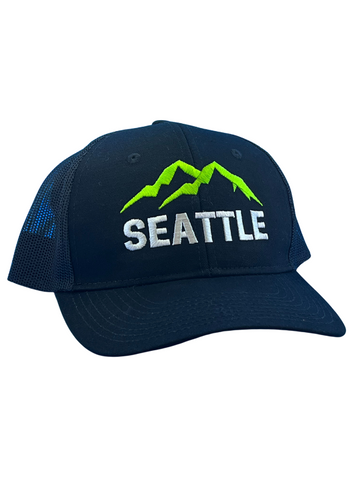 Seattle Trucker Cap | Black
