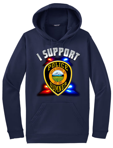 Sumner Police Department Morale Hoodie "I support" #33832