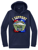 Orting Police Department Morale Hoodie "I support" #33836
