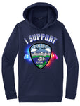 Ruston Police Department Morale Hoodie "I support" #33837