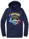 Gig Harbor Police Department Morale Hoodie "I support" #33842