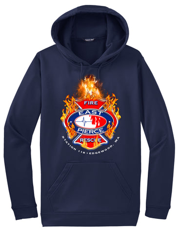 Edgewood Fire Department Morale Hoodie "I support" #33878