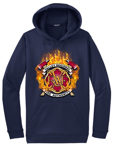 Valley Regional Fire Authority  "Fearless Flames" Navy Hoodie  #33971
