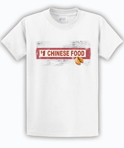 $1.00 Dollar Chinese Food T-Shirt (Tacoma Exit 119)  #34009