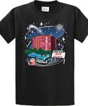 Star-Lite Drive-in Movie Theater, Tacoma, WA Black T-Shirt #34010