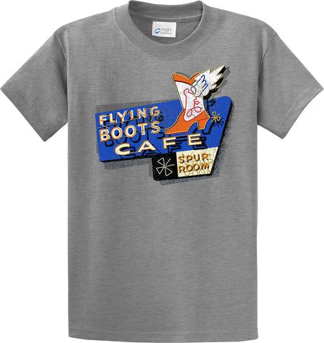 Fly High with the Flying Boots Cafe T-Shirt #34075