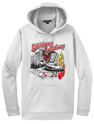Spanaway Speedway 70s Retro Hoodie #34082