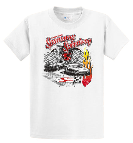 Spanaway Speedway 70s Retro T-Shirt  #34082